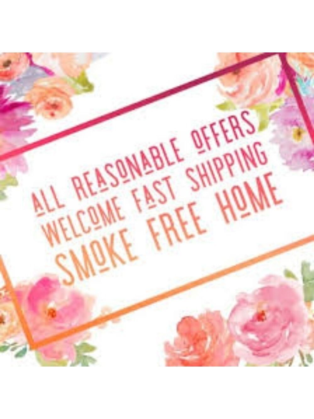 Reasonable Offers Always Accepted